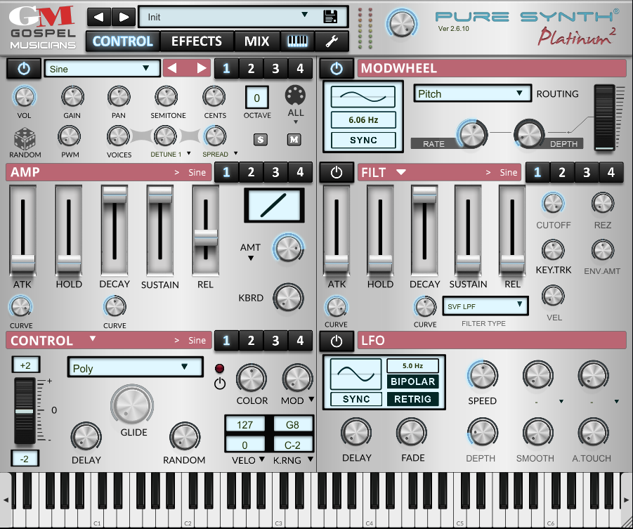 pure synth platinum